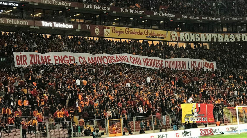 UltrAslan Filistin için tek yürek! 'Dünya bu orantısız zulme senelerdir olduğu gibi yine sessiz' UltrAslan Filistin için tek yürek! 'Dünya bu orantısız zulme senelerdir olduğu gibi yine sessiz'