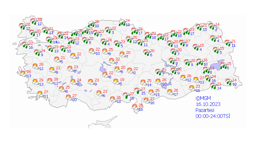 Kazak ve montları hazırlayın! Soğuk havalar geliyor, Meteoroloji’den sağanak ve toz taşınımı uyarısı