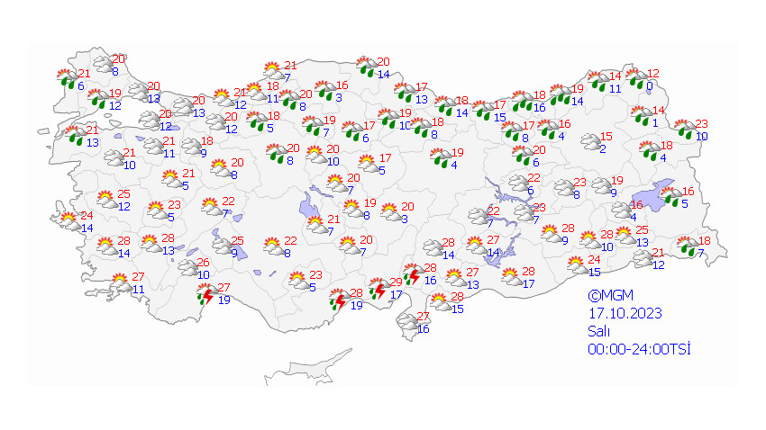 Kazak ve montları hazırlayın! Soğuk havalar geliyor, Meteoroloji’den sağanak ve toz taşınımı uyarısı