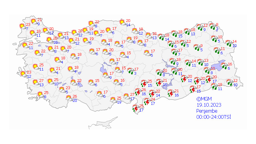 Kazak ve montları hazırlayın! Soğuk havalar geliyor, Meteoroloji’den sağanak ve toz taşınımı uyarısı