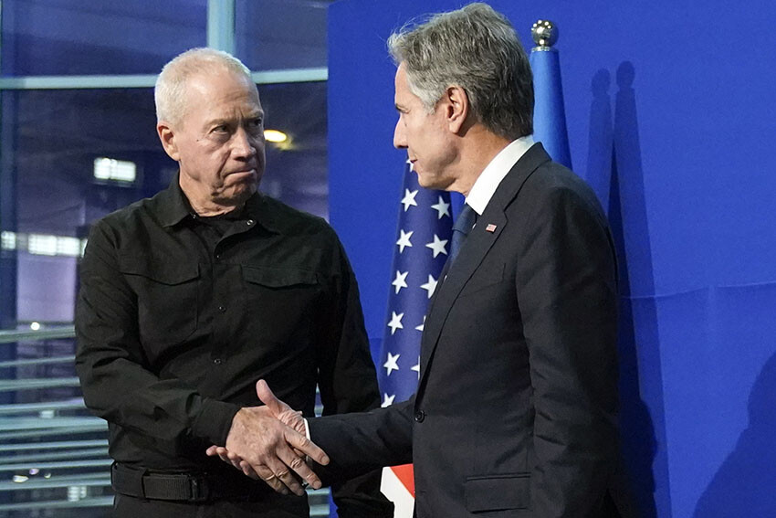 Blinken, Netanyahu ile birlikte İsrail savaş kabinesi toplantısına katıldı