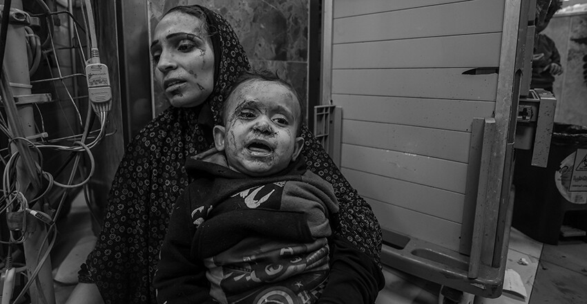 İsrail, Gazze'de hastaneyi bombaladı: 500'den fazla ölü var... İşte olay yerinden ilk görüntüler