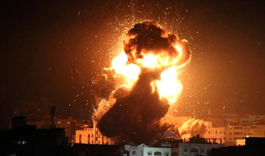 İsrail Gazze'ye gece boyu saldırdı: 60'tan fazla Filistinli öldü