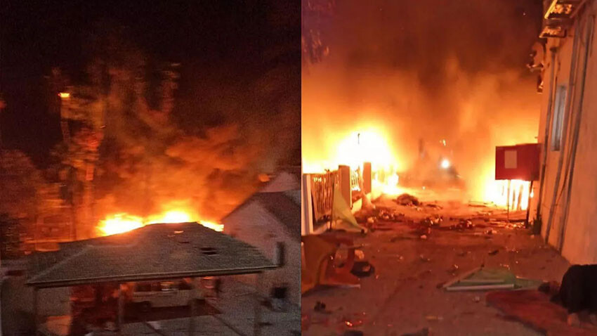 İsrail, Gazze'de hastaneyi bombaladı: 500'den fazla ölü var... İşte olay yerinden ilk görüntüler