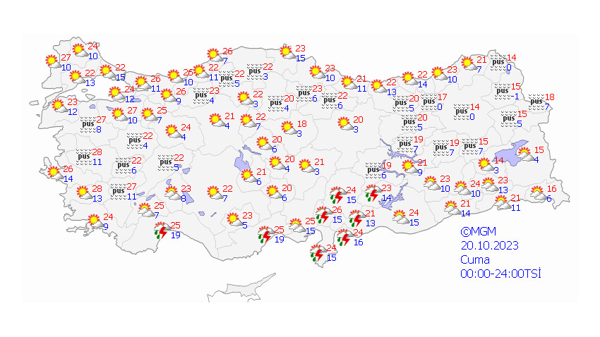 Meteoroloji'den 14 il için sarı kodlu uyarı: Gök gürültülü sağanak geliyor, sel ve baskınlara dikkat
