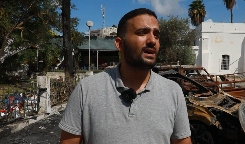 Hastane saldırısından kurtulanlar dehşet anları anlattı: Yangın vardı, insanlar yanıyordu Hastane saldırısından kurtulanlar dehşet anları anlattı: Yangın vardı, insanlar yanıyordu