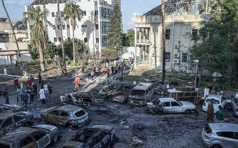 İsrail, Gazze'de hastane vurdu! Uluslararası basın aklama yarışına girdi İsrail, Gazze'de hastane vurdu! Uluslararası basın aklama yarışına girdi