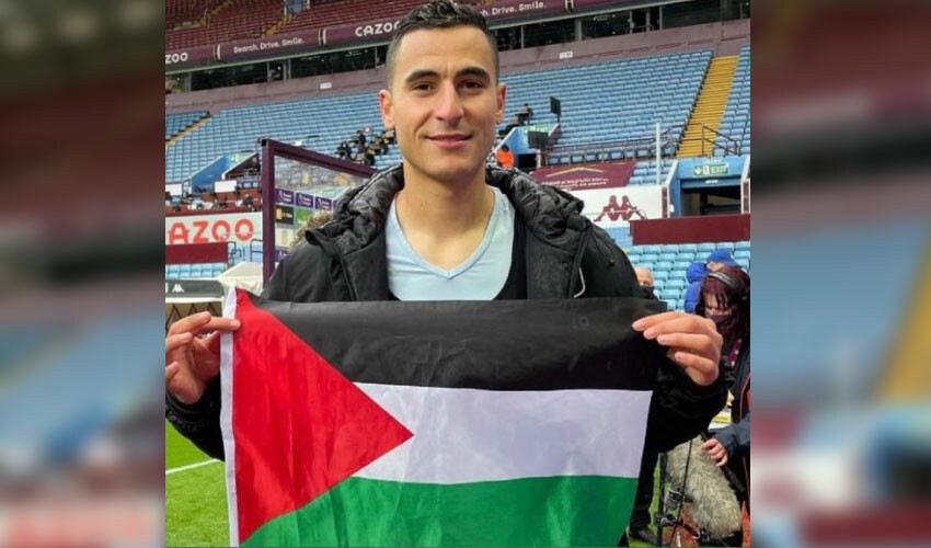 Anwar El Ghazi Filistin'e destek paylaşımlarını silince Mainz 05 yönetimi tarafından affedildi Filistin - El Ghazi