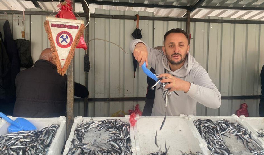 Havalar soğudu, fiyatlar düştü: Vatandaşlar balık tezgahlarına akın etti Havalar soğudu, fiyatlar düştü: Vatandaşlar balık tezgahlarına akın etti