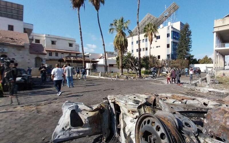 Çekici sürücüleri İsrail'in Gazze'deki saldırısını protesto etti