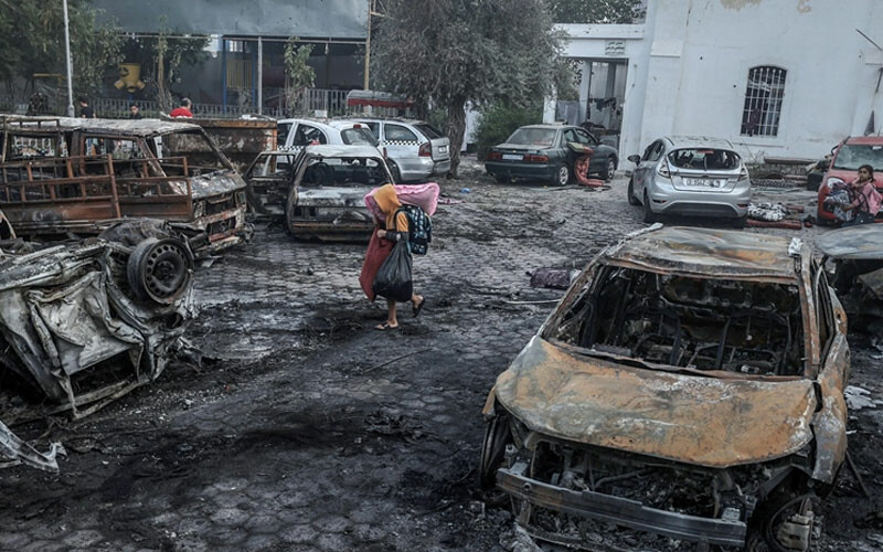 Kolombiya'da İsrail'e hastane tepkisi: Gazze'de yaşananlar soruşturulması gereken savaş suçudur Kolombiya'da İsrail'e hastane tepkisi: Gazze'de yaşananlar soruşturulması gereken savaş suçudur