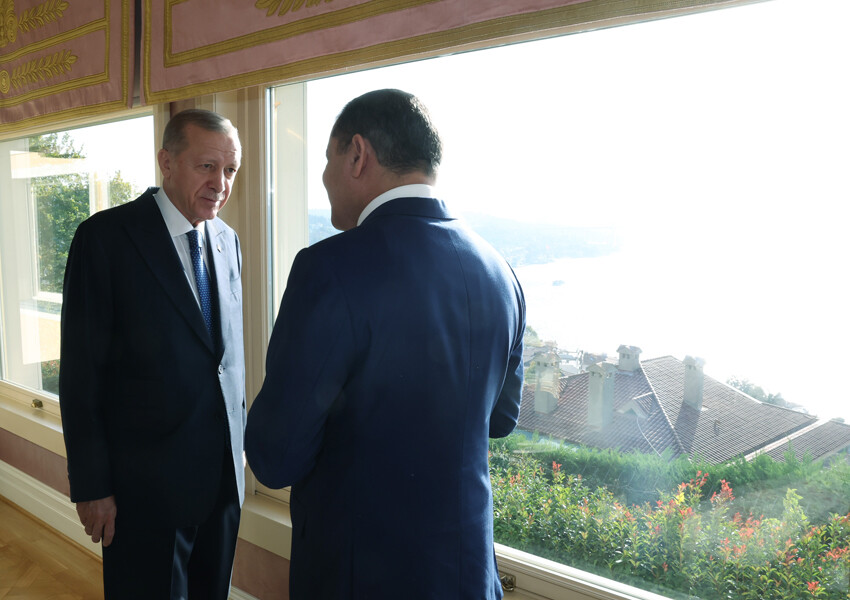 Cumhurbaşkanı Erdoğan Dibeybe’yi kabul etti Cumhurbaşkanı Erdoğan Dibeybe’yi kabul etti