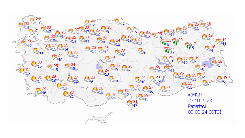 Meteoroloji yeni haritayı paylaştı: Pastırma sıcakları geldi! Sıcaklıklar 6 derece birden yükselecek Meteoroloji yeni haritayı paylaştı: Pastırma sıcakları geldi! Sıcaklıklar 6 derece birden yükselecek