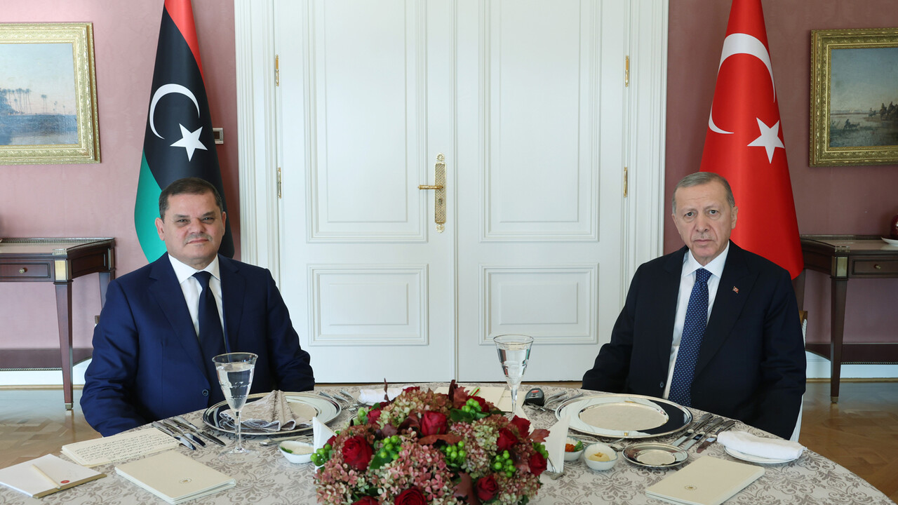 Cumhurbaşkanı Erdoğan Dibeybe’yi kabul etti Cumhurbaşkanı Erdoğan Dibeybe’yi kabul etti