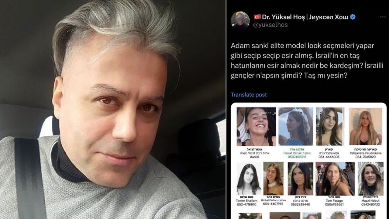 Öğretim üyesinin İsrailli esir kadınlara yönelik çirkin paylaşımına tutuklama Öğretim üyesinin İsrailli esir kadınlara yönelik çirkin paylaşımına tutuklama