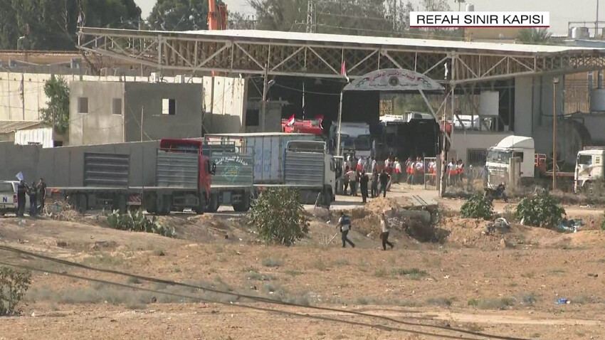 Son dakika: İsrail-Hamas çatışmasında 15. gün! Refah sınır kapısından Gazze'ye ilk yardım Son dakika: İsrail-Hamas çatışmasında 15. gün! Refah sınır kapısından Gazze'ye ilk yardım