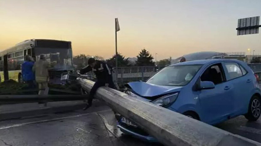 KAZA- İETT otobüsü- Bahçelievler