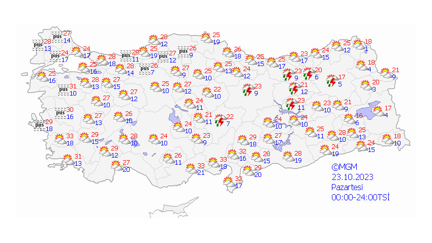 Meteoroloji yeni hafta için paylaştı! Sıcaklıklar artıyor, sisli havaya dikkat Meteoroloji yeni hafta için paylaştı! Sıcaklıklar artıyor, sisli havaya dikkat