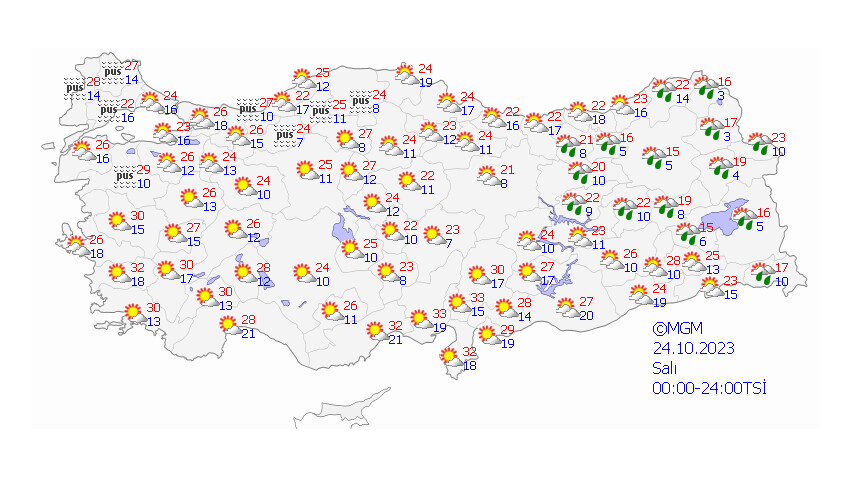 Meteoroloji yeni hafta için paylaştı! Sıcaklıklar artıyor, sisli havaya dikkat Meteoroloji yeni hafta için paylaştı! Sıcaklıklar artıyor, sisli havaya dikkat