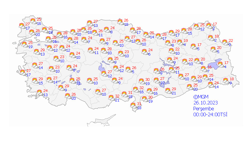 Meteoroloji yeni hafta için paylaştı! Sıcaklıklar artıyor, sisli havaya dikkat Meteoroloji yeni hafta için paylaştı! Sıcaklıklar artıyor, sisli havaya dikkat