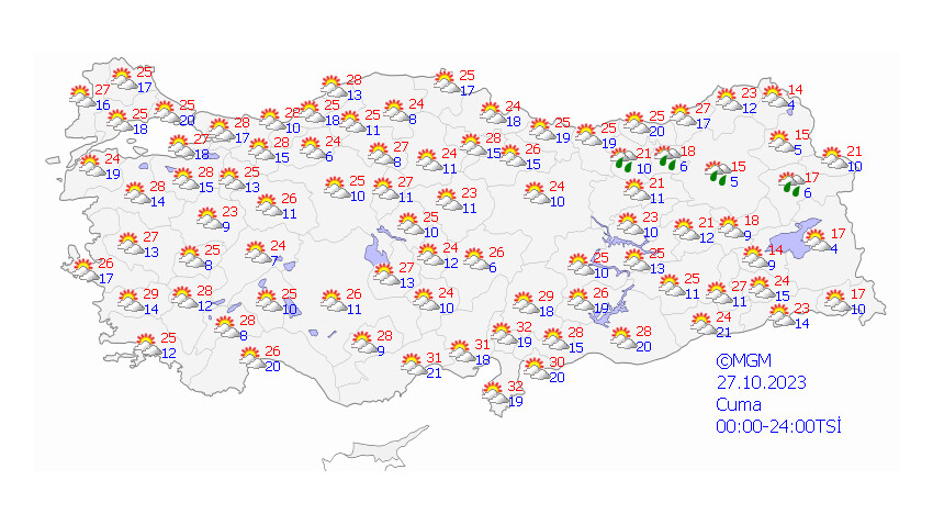 Meteoroloji yeni hafta için paylaştı! Sıcaklıklar artıyor, sisli havaya dikkat Meteoroloji yeni hafta için paylaştı! Sıcaklıklar artıyor, sisli havaya dikkat