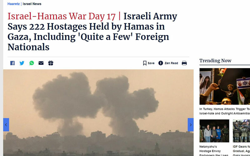 Haaretz, Hamas'ın saldırısı için Netanyahu'yu suçladı: İsrail için varoluşsal tehdit Haaretz, Hamas'ın saldırısı için Netanyahu'yu suçladı: İsrail için varoluşsal tehdit