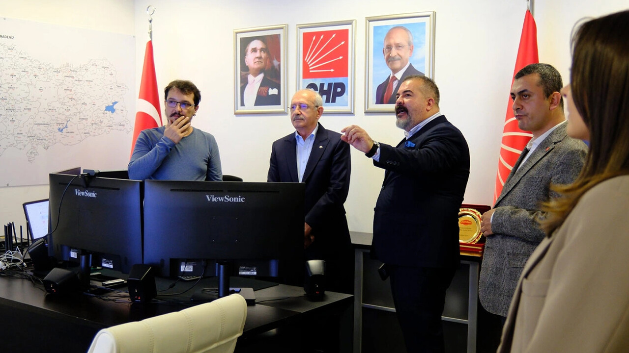 CHP çok tartışılan odayı yeniledi, Kılıçdaroğlu yerinde inceledi