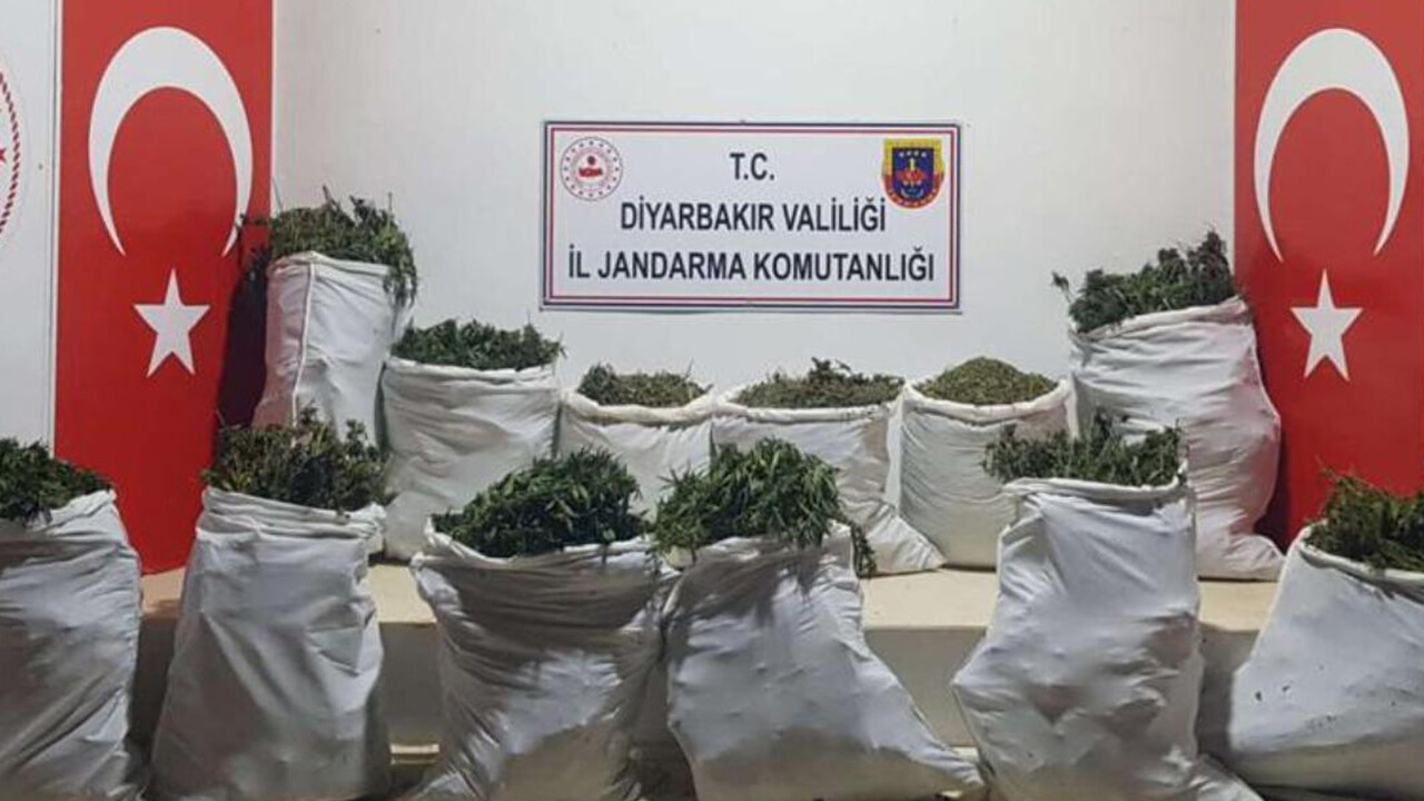 Diyarbakır&#039;da zehir tacirlerine darbe! 240 kilogram esrar ele geçirildi