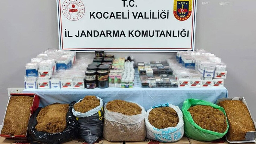 Kocaeli'de operasyon! Binlerce makaron ele geçirildi makaron- Kocaeli