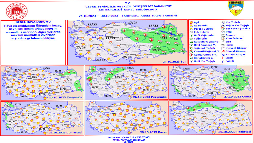 Meteoroloji saat verdi! Bu bölgelerde oturanlar dikkat, gök gürültülü sağanak geliyor meteoroloji hava durumu