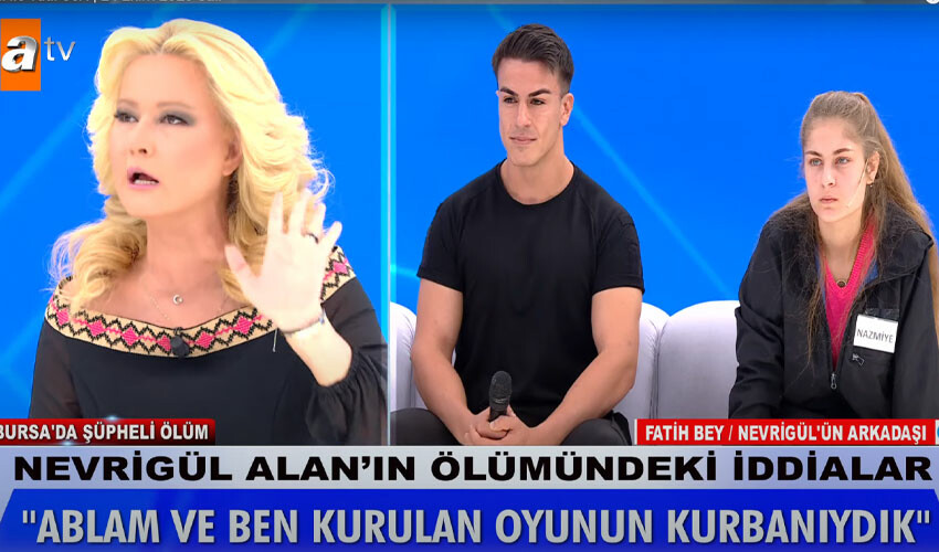 Müge Anlı'yı küplere bindiren mesaj! Güvenlik Yılmaz'a yazan Nazmiye'ye isyan etti Müge Anlı'yı küplere bindiren mesaj! Güvenlik Yılmaz'a yazan Nazmiye'ye isyan etti