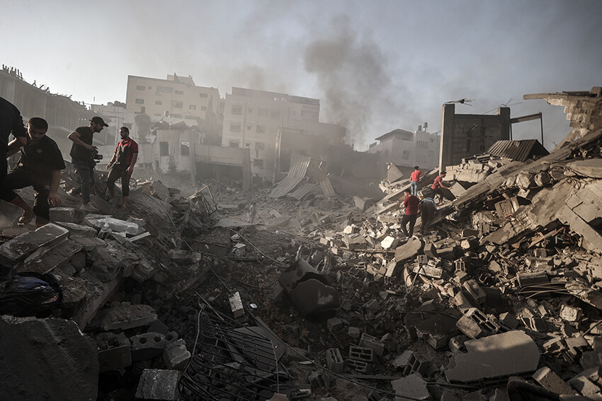 İsrail'den Gazze'de bir kanlı saldırı daha! Sivilleri bombaladı: Çok sayıda ölü ve yaralı var