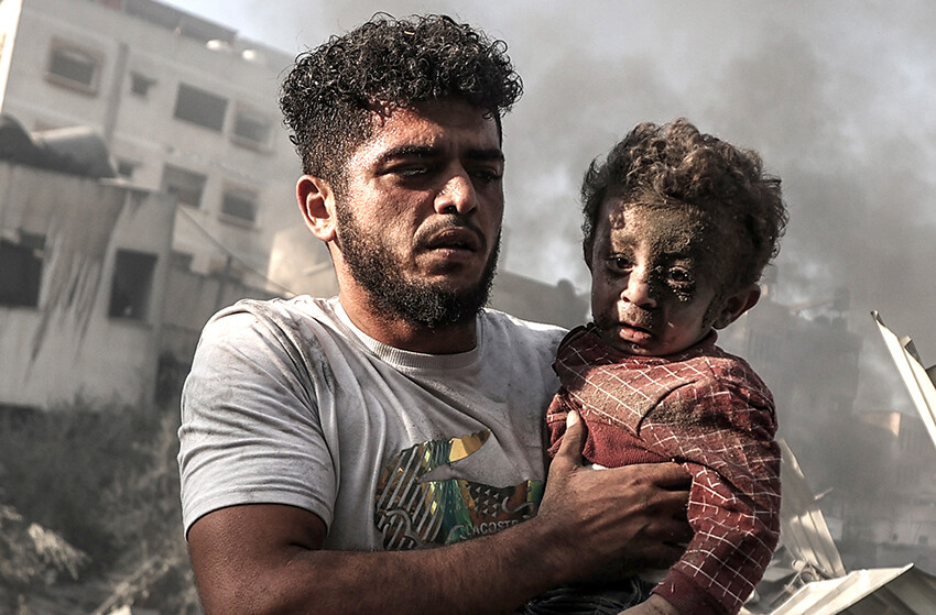 İsrail'den Gazze'de bir kanlı saldırı daha! Sivilleri bombaladı: Çok sayıda ölü ve yaralı var