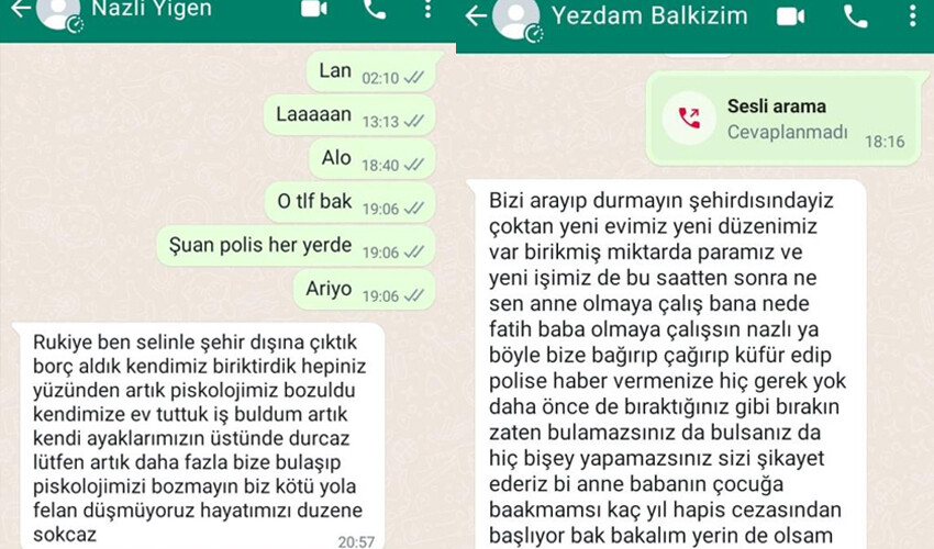 'Peşimizi bırakın' mesajıyla sırra kadem bastılar! Günlerdir haber alınamıyor 'Peşimizi bırakın' mesajıyla sırra kadem bastılar! Günlerdir haber alınamıyor