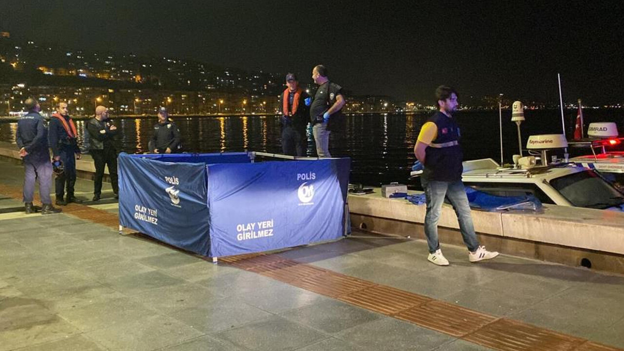 İzmir&#039;de tüyler ürperten olay! Denizden ayağına bidon bağlı ceset çıktı