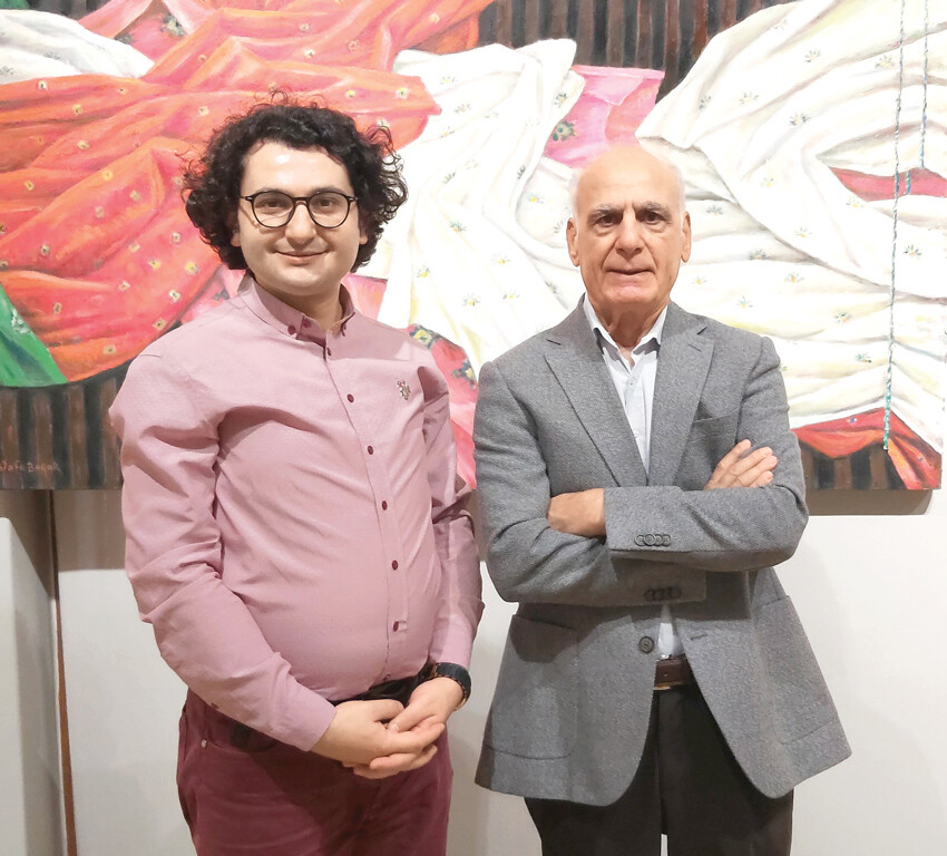 Ressam Mustafa Bayar sanat kariyerini anlattı: Kumaşta sınırsız bir dünya saklı Ressam Mustafa Bayar sanat kariyerini anlattı: Kumaşta sınırsız bir dünya saklı