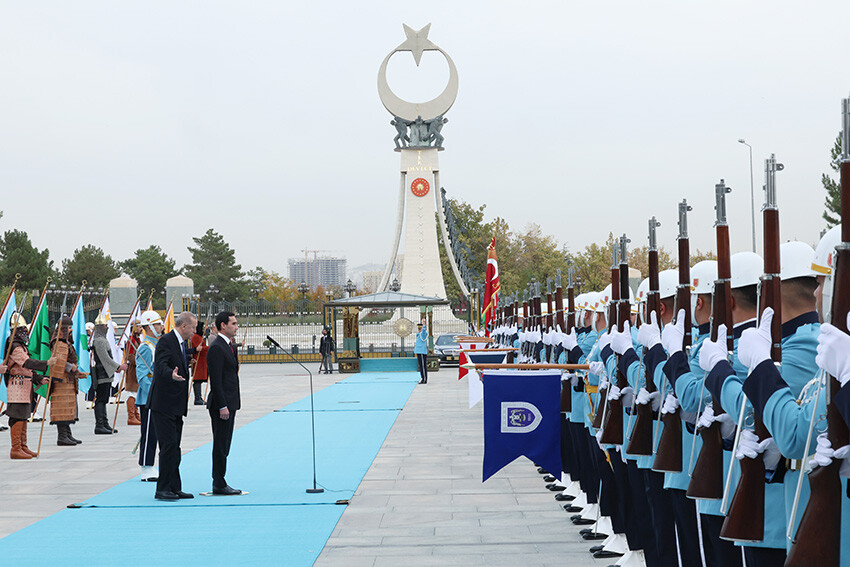 Erdoğan'dan Türk Devletleri Teşkilatı açıklaması: Türkmenistan'ı aramızda görmek istiyoruz Erdoğan'dan Türk Devletleri Teşkilatı açıklaması: Türkmenistan'ı aramızda görmek istiyoruz