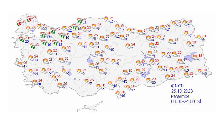 Meteoroloji 8 il için saat verip uyardı: İstanbul dahil sağanak yağış geliyor