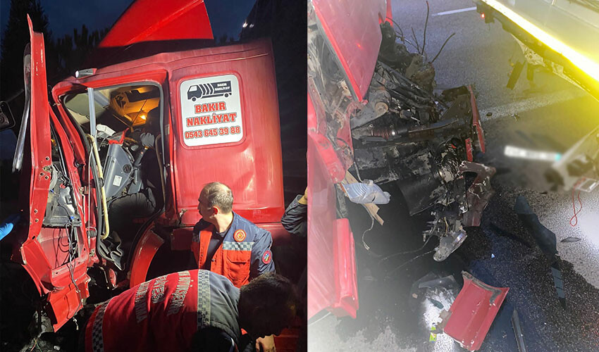 Sakarya'da korkunç kaza: 1 ölü