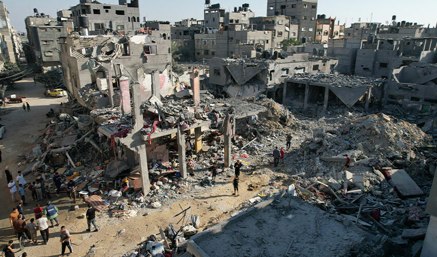 İsrail, Gazze’ye düzenlediği saldırılarda yaklaşık 200 bin konutu yıktı