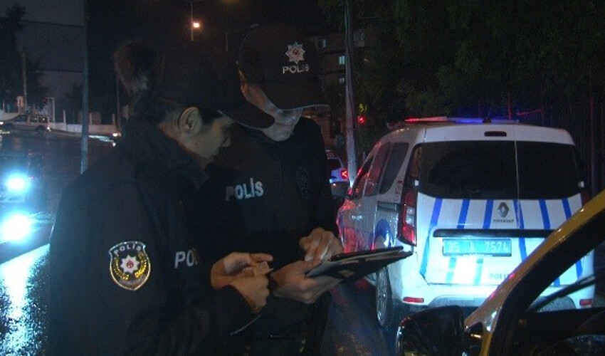 Polisten gece yarısı şok denetimi! Polisten gece yarısı şok denetimi!