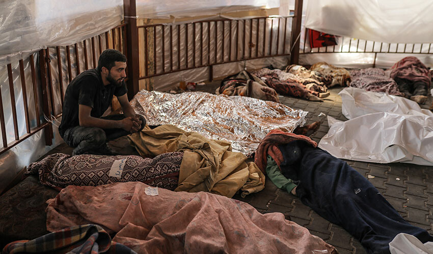 İsrail ordusu 'Şifa Hastanesi'nin altında Hamas'ın karargahı olduğunu iddia etti