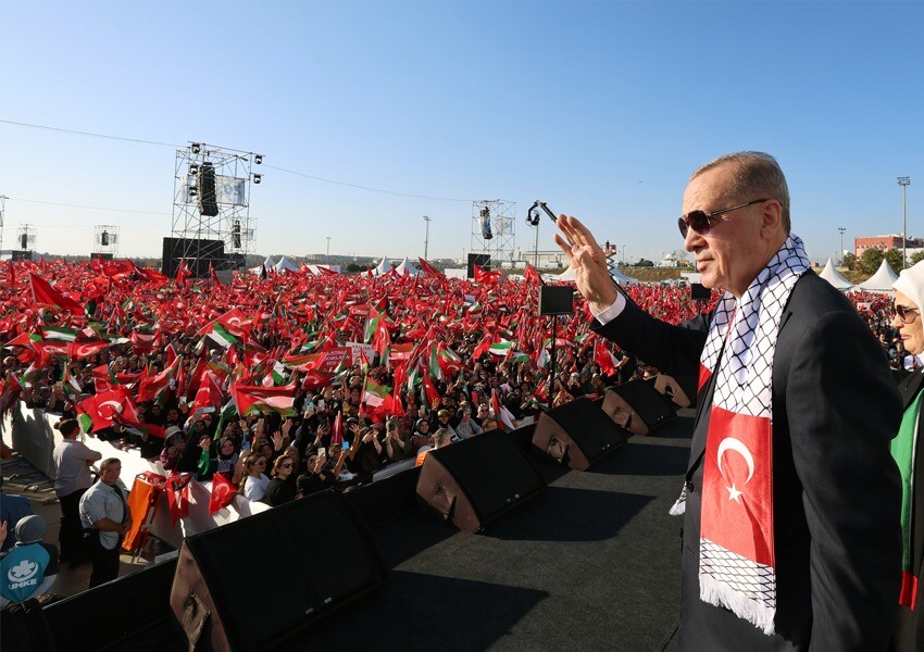 Türkiye'den İsrail hazırlığı! Cumhurbaşkanı Erdoğan Filistin mitinginde duyurdu: Savaş suçlusu ilan edeceğiz Türkiye'den İsrail hazırlığı! Cumhurbaşkanı Erdoğan Filistin mitinginde duyurdu: Savaş suçlusu ilan edeceğiz