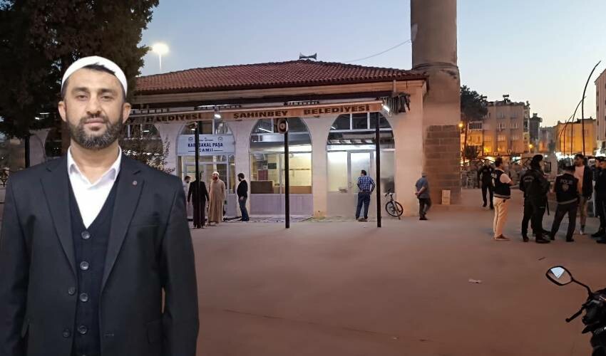 Cami önünde dehşet: Önce küfretti sonra imamı bıçakladı