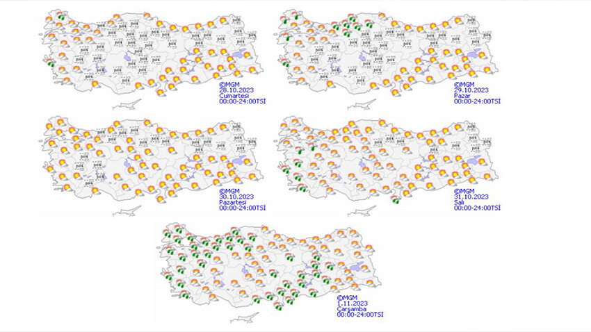 Meteoroloji uyardı! Bu bölgelerde oturanlar dikkat, sağanak yağış geliyor