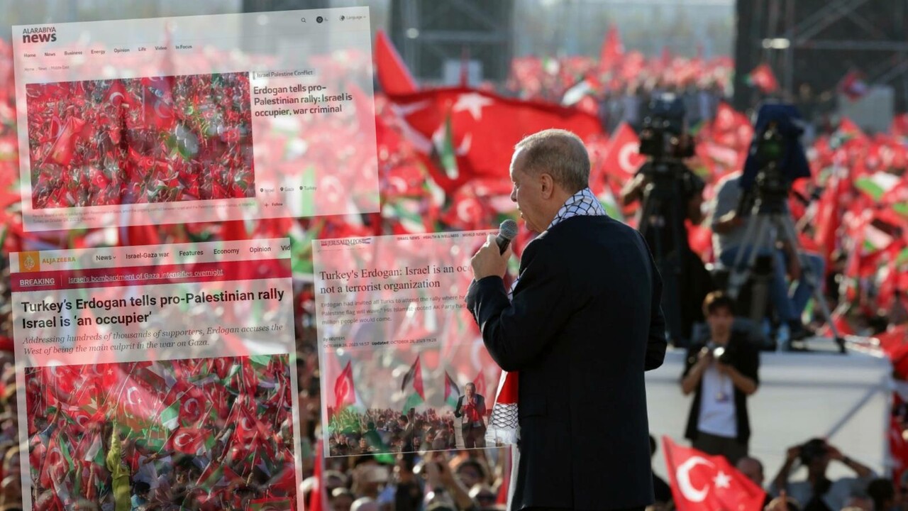 Batı medyasından İsrail savunuculuğu! Büyük Filistin Mitingi dünya basınında