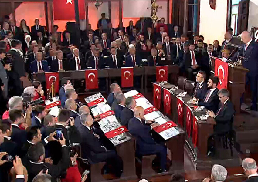 Son dakika... Birinci Meclis'te 100. yıla özel tören: Kurtulmuş'tan dikkat çeken mesajlar