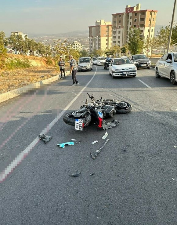 motosiklet- halk otobüsü- kaza