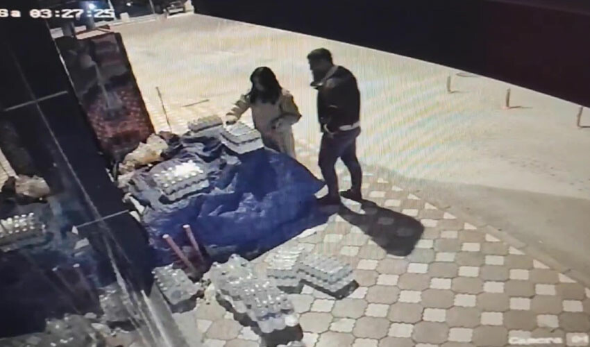 Kamera kayıtlarını izleyen esnaf gördükleri karşısında gurur duydu