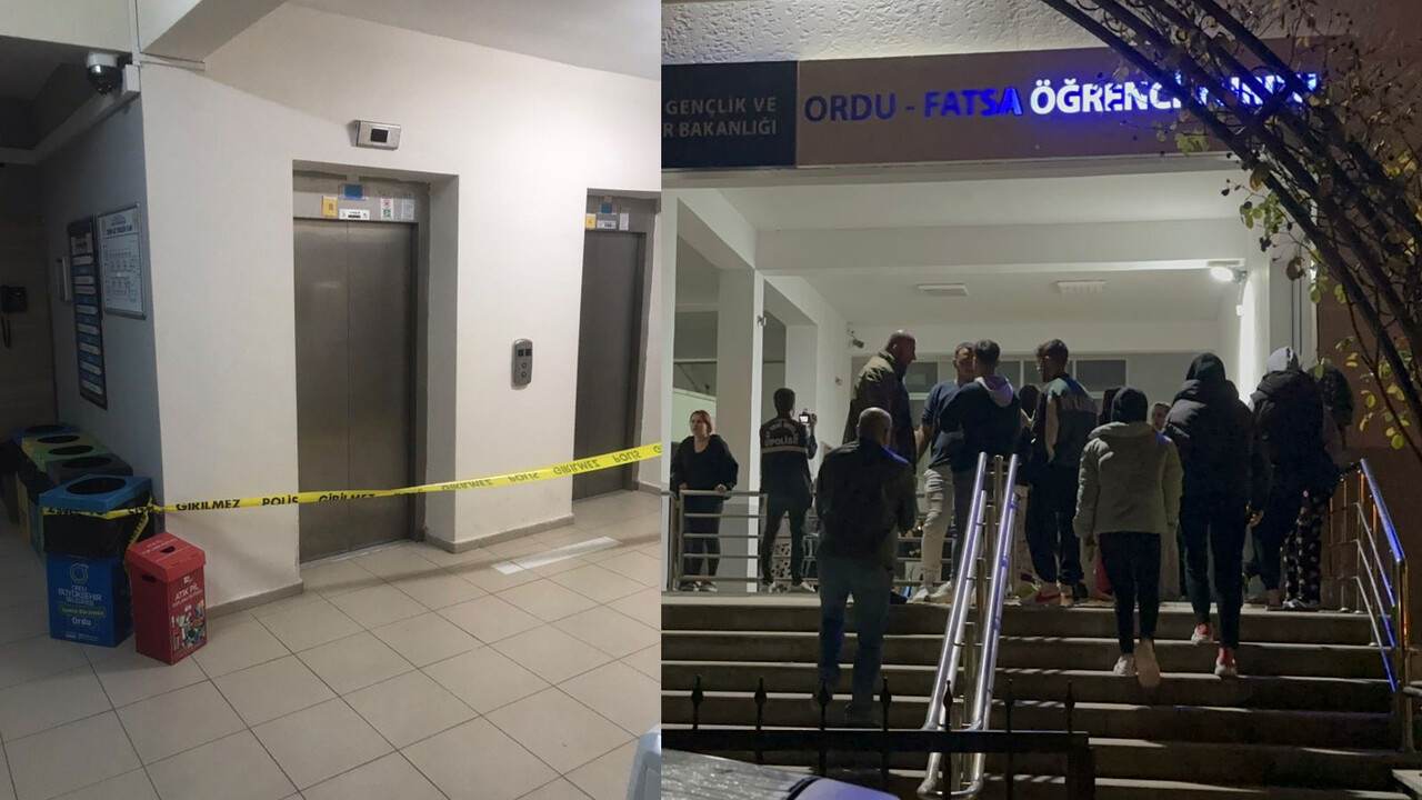 Son dakika! Ordu'da KYK yurdunda asansör halatı koptu Son dakika! Ordu'da KYK yurdunda asansör halatı koptu